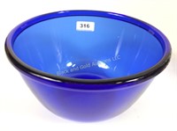 9" Cobalt Arcoroc Mixing Bowl