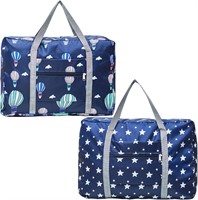 Bixzegg 2 Pack Foldable Travel Duffle Bag x3