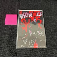 Jeph Loeb & Tim Kring DF COA Signed Heroes LE
