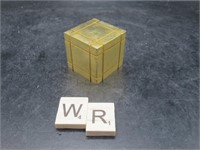 SOLID BRASS PAPERWEIGHT