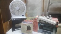 12" Fan, Ultra Mist Humidifier, Ceramic Heater,