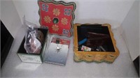 2 assorted jewelry box