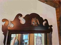 Mahogany Chippendale Style Hall Mirror