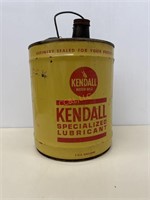 VINTAGE Kendall Specialized Lubricant, 5 Gallon