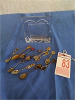 Collector Spoons, Glass Picture Frame