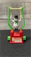 Vintage Snowman Trapeze 5.25" Tall