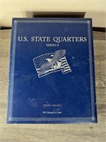 US State Quarters & Stamps Book Series II 30 pages