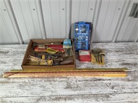 Miscellaneous Lot with Yard Sticks