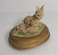 SUMMIT CORP NATURE'S FRIEND FIGURINE MUSIC BOX