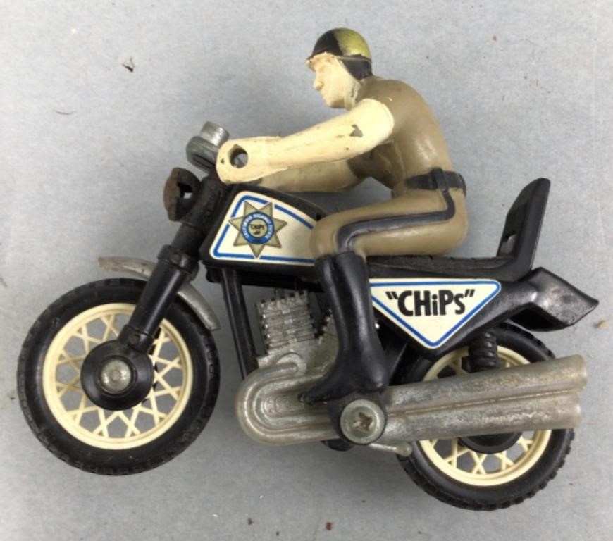 1980's CHiPs Motorcycle, Buddy L Corp