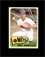 1965 Topps #61 Chris Cannizzaro EX to EX-MT+