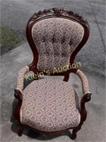 Chair Victorian Parlor Side