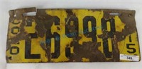 Colorado 1915 plates