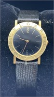 18k gold Bulgari 30mm watch 37.09 model #A5005