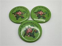 Vintage St. Patrick's buttons