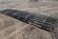6 - 20' 6 Bar Continuous Fence Panels