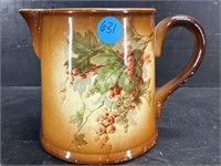 LAUGHLIN ART CHINA PITCHER AS IS