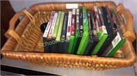 Basket of games & movies