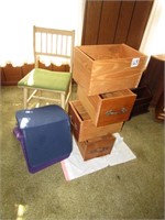 4 DRAWERS, CHAIR, MORE