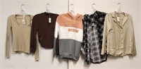 Lot of 5 Ladies Assorted Tops/Sweaters Sz S - NWT