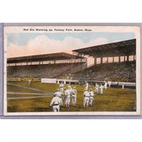 Circa 1915 Red Sox Postcard