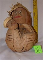 coconut figure