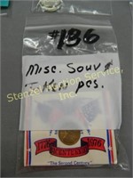 Misc. Souv. & Tokens