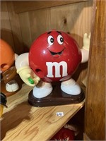 red guy M&M dispenser