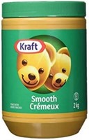 New- Kraft Smooth Peanut Butter, 2kg, G