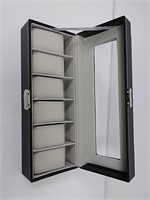 Used watch display case, 6 slots for watches