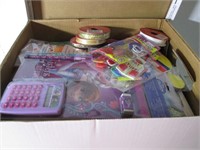 BANKERS BOX OF CRAFT SUPPLY,STATIONARY,OTHER ITEMS