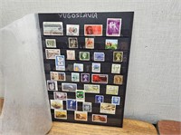 VINTAGE Double Sided STAMP Sheets