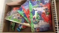 PJ mask party items-balloons-wall stickers