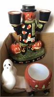 Halloween candle and tealight holders