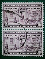 1927 Special Delivery Pair Scott# E15