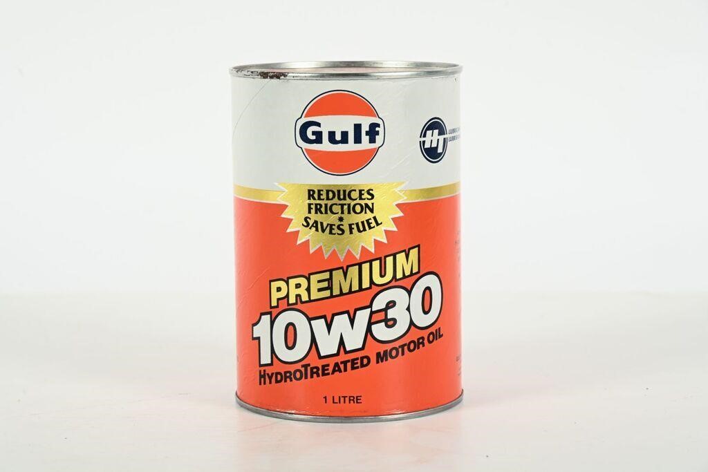 GULF SUPER 10W-30 MOTOR OIL LITRE CAN