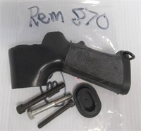 Remington 870 pistol grip.