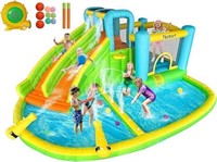 NEW $570 8 in 1 Kids Water Bouncy Castle