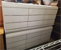 N- 2 Long Boy White Dressers