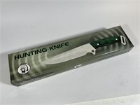 CHIPAWAY CUTLERY "HUNTING KNIFE" GREEN PAKKA WOOD