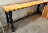 B - CONSOLE TABLE 8FT L