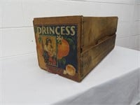 A Princess Antique Orange Crate | Circa 1940