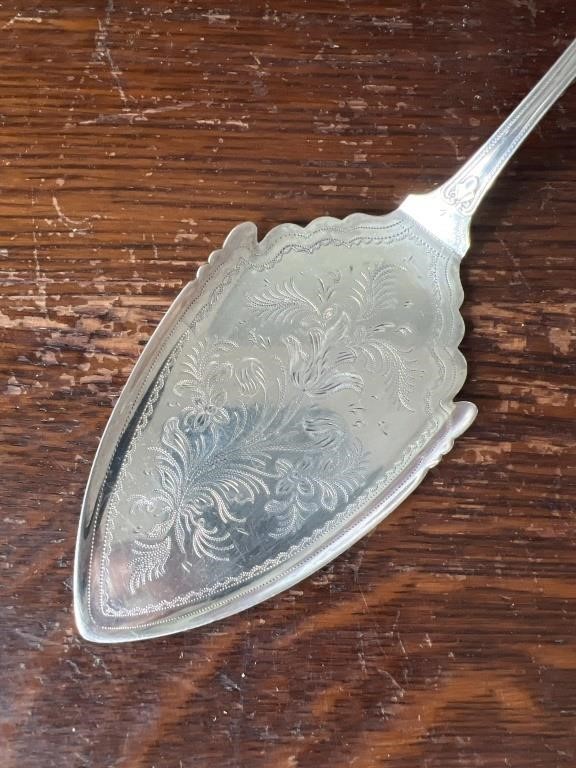 Victorian Sterling Silver Server