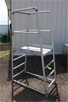 *MENOMONIE* ALUMINUM LADDER PLATFORM 24"x36"x43"