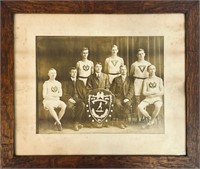 ANTIQUE TRINITY COLLEGE ATHLETIC PHOTOGRAPH