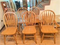 6 Pcs. Dining Room Table Chairs