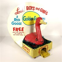 Red Goose Shoes Figural Advertising Prize Machine
