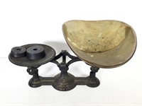Cast Iron and Brass Mercantile Scale