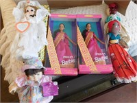 Doll Lot-2 Indian Barbies(NIB), Misc Dolls