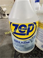 Zep Quick Clean Disinfectant 1 Gallon Jugs Lot of